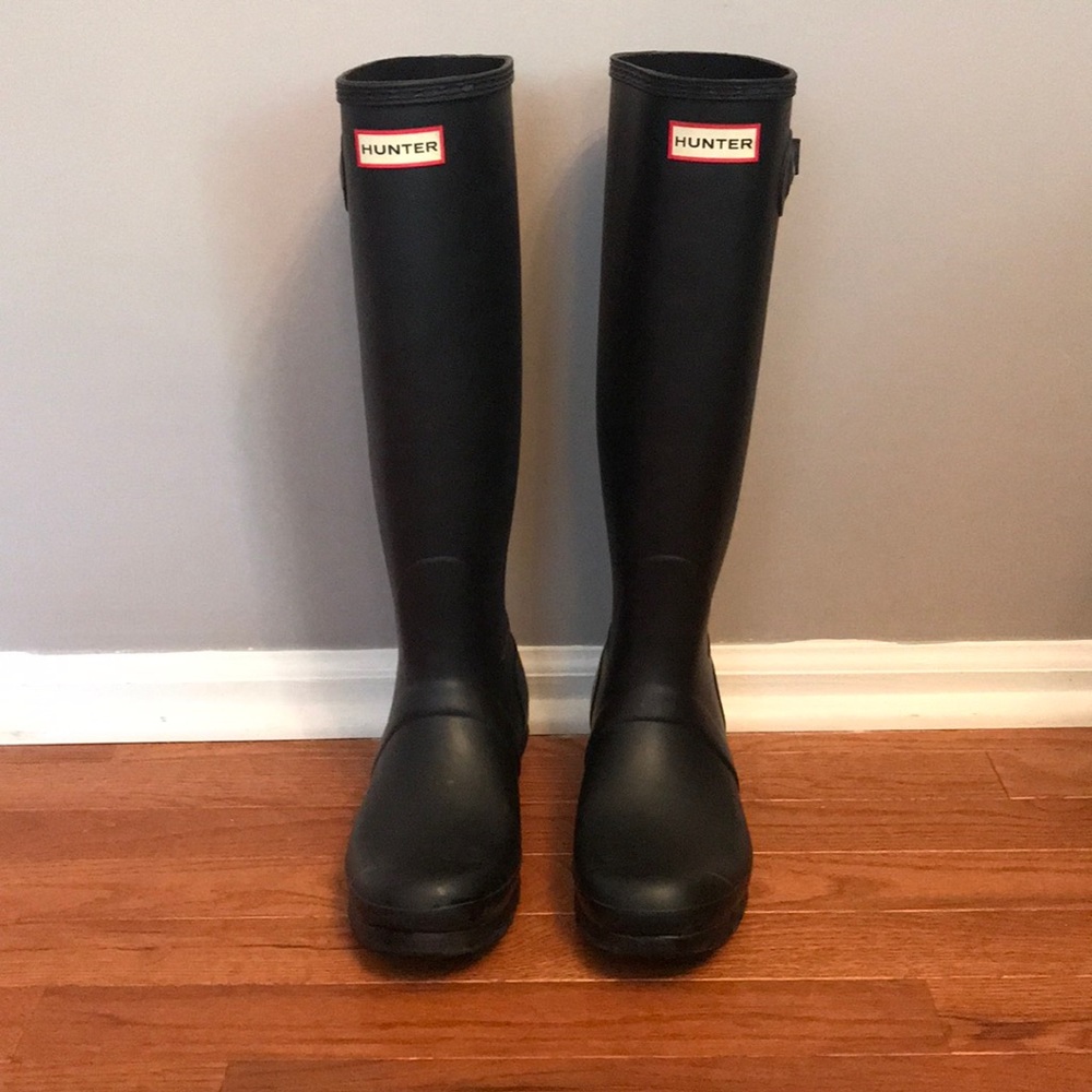 Black HUNTER rainboot